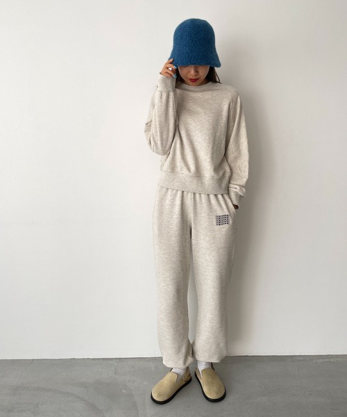 CANAL JEAN（キャナルジーン）の「El mar(エルマール) ボアバケットハット（ハット・レディース・アイボリー/ブルー/ブラウン/ブラック・ONE SIZE）」の7枚目の写真