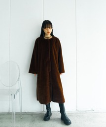 sahara（サハラ）の「フェイクファーロングコート/Fake Fur Coat（ノー 