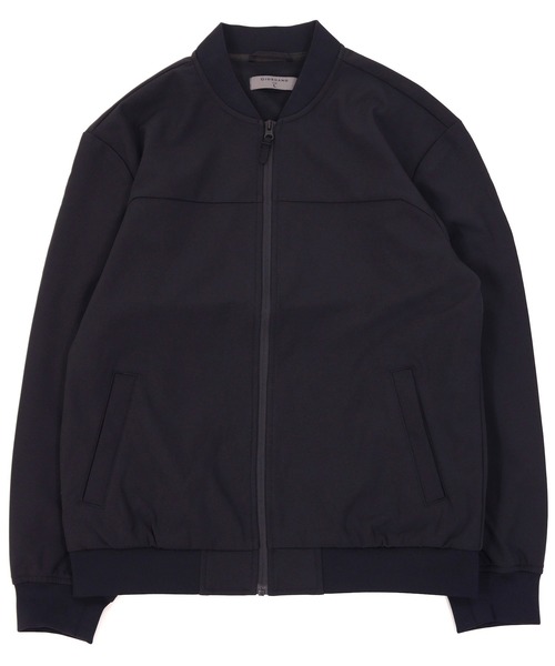 GIORDANO（ジョルダーノ）の「[ GIORDANO ] ソフトシェルブルゾン | 撥水/ストレッチ/防風/裏地フリース  (ユニセックス)（ブルゾン・レディース・ブラック/ブルー・MEDIUM/LARGE/X-LARGE）」の4枚目の写真