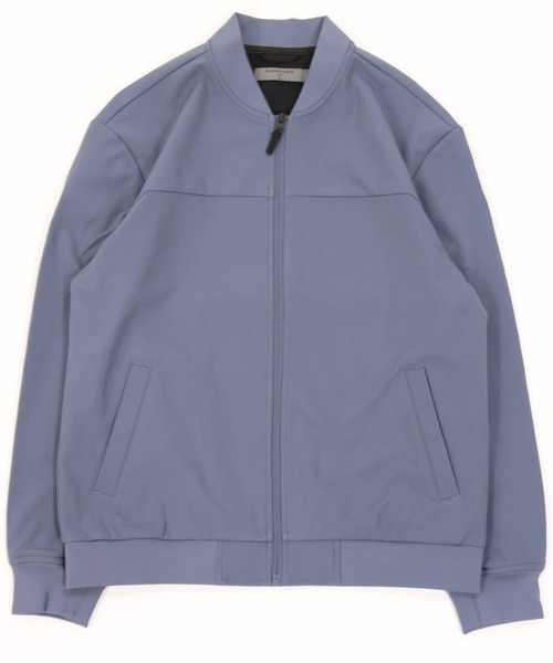 GIORDANO（ジョルダーノ）の「[ GIORDANO ] ソフトシェルブルゾン | 撥水/ストレッチ/防風/裏地フリース  (ユニセックス)（ブルゾン・レディース・ブラック/ブルー・MEDIUM/LARGE/X-LARGE）」の7枚目の写真