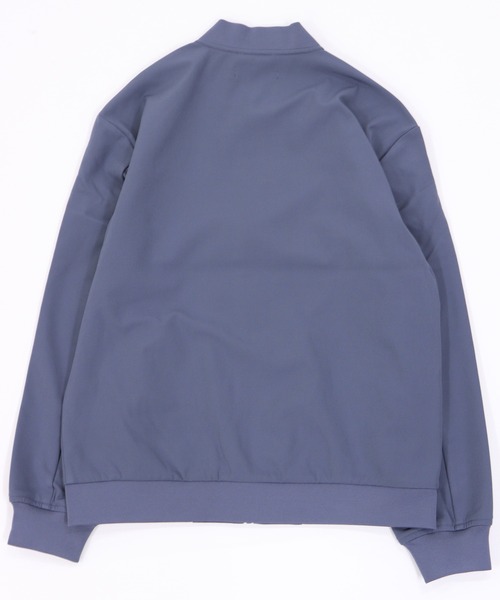 GIORDANO（ジョルダーノ）の「[ GIORDANO ] ソフトシェルブルゾン | 撥水/ストレッチ/防風/裏地フリース  (ユニセックス)（ブルゾン・レディース・ブラック/ブルー・MEDIUM/LARGE/X-LARGE）」の10枚目の写真