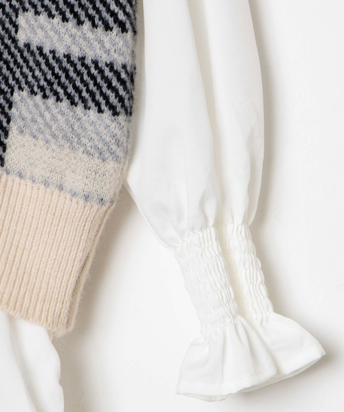 PHILLY（フィリー）の「チェックベストSETシャツ（ベスト・レディース・アイボリー/ブラック・FREE）」の15枚目の写真