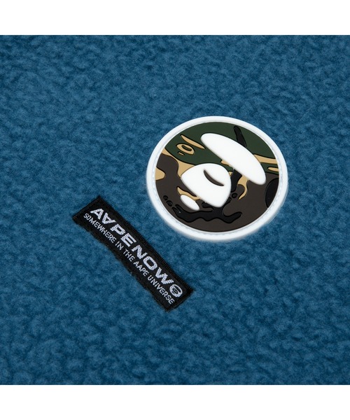 AAPE BY A BATHING APE（エーエイプバイアベイシングエイプ）の「AAPE NOW BOA FLEECE（その他トップス・メンズ・ブラック/ブルー系その他・SMALL/MEDIUM/LARGE/X-LARGE/XX-LARGE）」の9枚目の写真