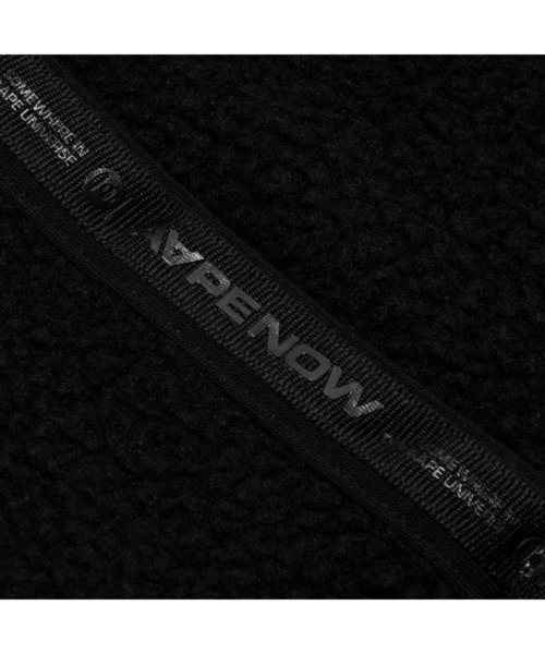 AAPE BY A BATHING APE（エーエイプバイアベイシングエイプ）の「AAPE NOW BOA FLEECE（その他トップス・メンズ・ブラック/ブルー系その他・SMALL/MEDIUM/LARGE/X-LARGE/XX-LARGE）」の6枚目の写真
