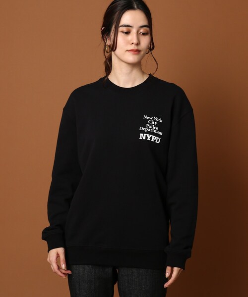 GOOD ROCK SPEED（グッドロックスピード）の「◆GOOD ROCK SPEED(グッドロックスピード) 別注 HighwayPatrol スウェット（スウェット・レディース・ブラック/ライトグレー・00）」の3枚目の写真