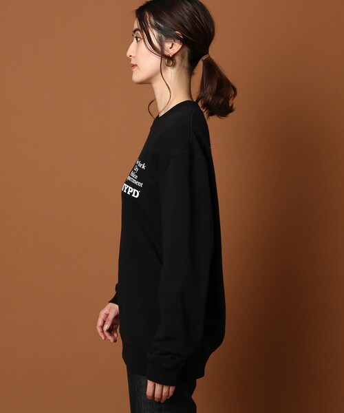 GOOD ROCK SPEED（グッドロックスピード）の「◆GOOD ROCK SPEED(グッドロックスピード) 別注 HighwayPatrol スウェット（スウェット・レディース・ブラック/ライトグレー・00）」の4枚目の写真