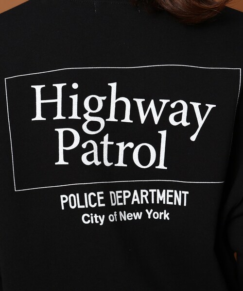 GOOD ROCK SPEED（グッドロックスピード）の「◆GOOD ROCK SPEED(グッドロックスピード) 別注 HighwayPatrol スウェット（スウェット・レディース・ブラック/ライトグレー・00）」の9枚目の写真