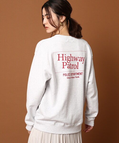 GOOD ROCK SPEED（グッドロックスピード）の「◆GOOD ROCK SPEED(グッドロックスピード) 別注 HighwayPatrol スウェット（スウェット・レディース・ブラック/ライトグレー・00）」の16枚目の写真
