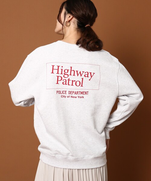 GOOD ROCK SPEED（グッドロックスピード）の「◆GOOD ROCK SPEED(グッドロックスピード) 別注 HighwayPatrol スウェット（スウェット・レディース・ブラック/ライトグレー・00）」の17枚目の写真