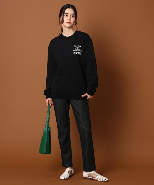 GOOD ROCK SPEED（グッドロックスピード）の「◆GOOD ROCK SPEED(グッドロックスピード) 別注 HighwayPatrol スウェット（スウェット・レディース・ブラック/ライトグレー・00）」の20枚目の写真