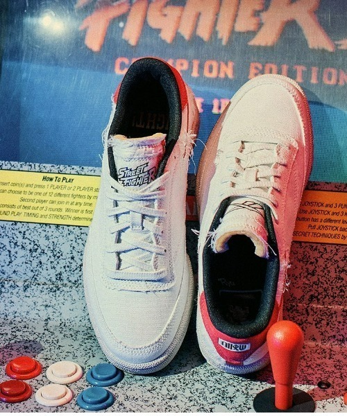 【セール】ストリートファイター クラブシー / Street Fighter Club C 85 Shoes （grey）（スニーカー）｜Reebok（リーボック）