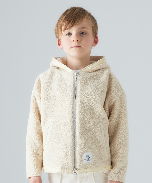 【セール】SMOOTHY Boa Fleece Zip parka / スムージー ボアフリースジップパーカー（パーカー）｜Smoothy（スムージー）