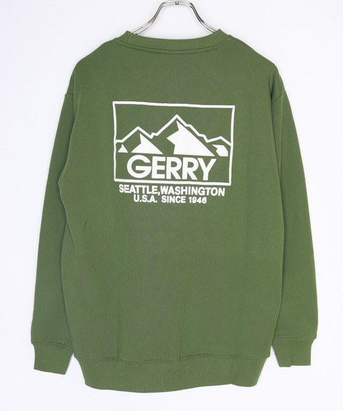 GERRY（ジェリー）の「GERRY オーバーサイズ 裏毛 スウェットシャツ（スウェット・メンズ・ブラック/カーキ/ブルー/アイボリー/ホワイト系その他/ブルー系その他/アッシュグレー/ブラック系その他/グレー系その他2/ブルー系その他2/ネイビー/ダークグレー/グレー系その他/グレー系その他3・LL/M/L）」の11枚目の写真
