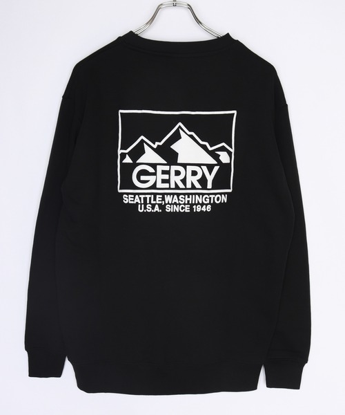 GERRY（ジェリー）の「GERRY オーバーサイズ 裏毛 スウェットシャツ（スウェット・メンズ・ブラック/カーキ/ブルー/アイボリー/ホワイト系その他/ブルー系その他/アッシュグレー/ブラック系その他/グレー系その他2/ブルー系その他2/ネイビー/ダークグレー/グレー系その他/グレー系その他3・LL/M/L）」の4枚目の写真