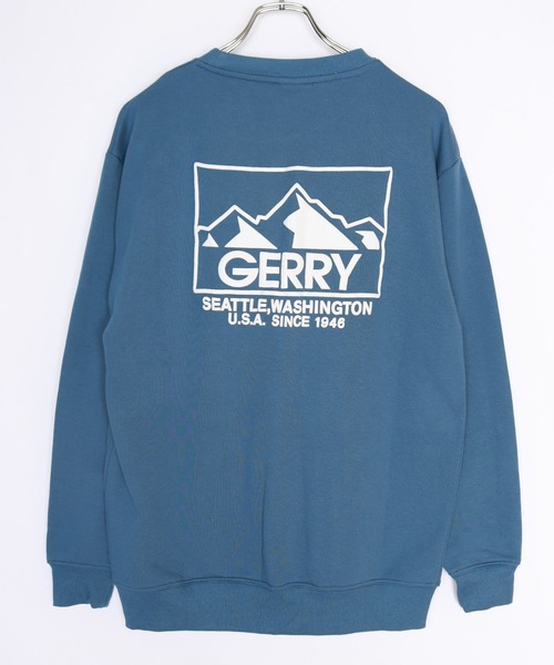 GERRY（ジェリー）の「GERRY オーバーサイズ 裏毛 スウェットシャツ（スウェット・メンズ・ブラック/カーキ/ブルー/アイボリー/ホワイト系その他/ブルー系その他/アッシュグレー/ブラック系その他/グレー系その他2/ブルー系その他2/ネイビー/ダークグレー/グレー系その他/グレー系その他3・LL/M/L）」の16枚目の写真