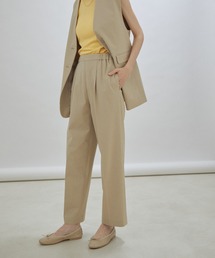 【セットアップ対応・WEB限定】[洗える]イージーストレートパンツ