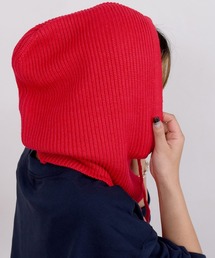 ソロイスト　22aw バラクラバ　ネックウォーマー　タートルネック　赤 セール】【UNISEX】 11色展開 カラーフリース バラクラバ