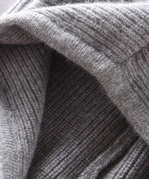 セール】レディース 2WAYリブニットバラクラバ（ネックウォーマー