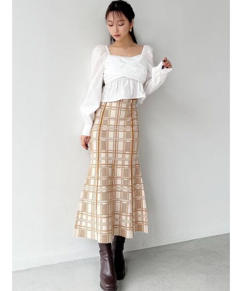 RESEXXY（リゼクシー）の「カシュクールギャザーブラウス（シャツ/ブラウス・レディース・ホワイト/ピンク/ブラック・FREE）」の6枚目の写真