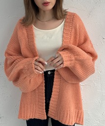 apres jour mignon | ボタンレスニットカーディガン【ZOZOTOWN限定アイテム】(カーディガン/ボレロ)