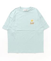 【SMILEY FACE】ロゴフラワースマイルTEE/バックプリントTシャツ/メンズ