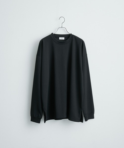 JUNRED（ジュンレッド）の「ハイポンチロングスリーブプルオーバー（Tシャツ/カットソー・メンズ・ライトグレー/ホワイト/ブラック/チャコールグレー/ブルー・S/L/M）」の21枚目の写真