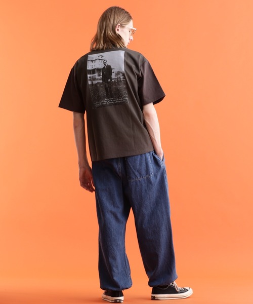 schott（ショット）の「【WEB LIMITED】Schott/ショット/T-SHIRT IRVING SCHOTT/Tシャツ "アーヴィン ショット"（Tシャツ/カットソー・メンズ・ダークグリーン/チャコールグレー/ブラック/ホワイト・L/2XL/M/XL）」の19枚目の写真