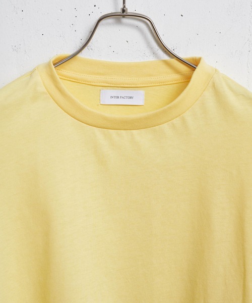 INTER FACTORY（インターファクトリー）の「WEARISTA yan - ボリュームスリーブロンT　made in INTER FACTORY（Tシャツ/カットソー・レディース・イエロー/ホワイト/グレー・FREE）」の15枚目の写真