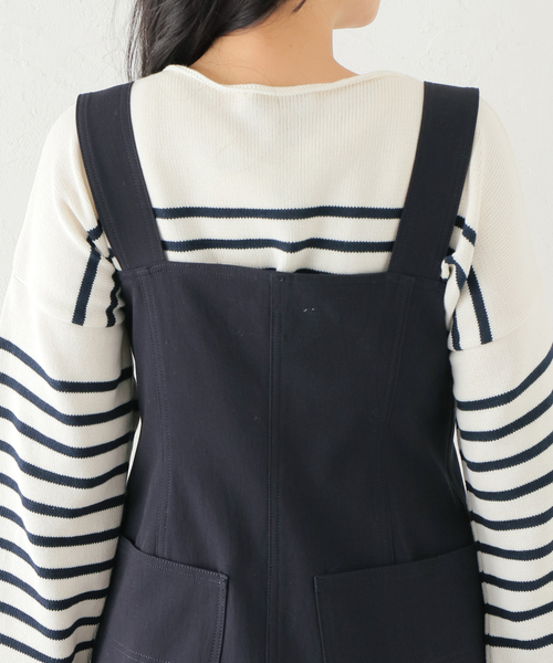 JANE SMITH / JOHN SMITH（ジェーンスミスジョンスミス）の「【JANE SMITH/ジェーンスミス】 ORGANIC COTTON JUMPER SKIRT：ワンピース（ワンピース・レディース・ベージュ・38）」の9枚目の写真