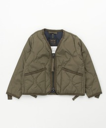 TAION（タイオン）の「【TAION】タイオン (KIDS) TAION MILITARY ZIP V NECK DOWN VEST（ダウンベスト・キッズ）」