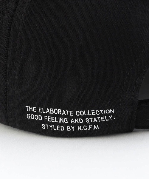 NICOLE CLUB FOR MEN(ニコルクラブフォーメン)の「【NICOLE SPORTS】厚盛立体刺繍ロゴCAP(キャップ・メンズ・ブラック/ネイビー/オフホワイト・FREE)」の8枚目の写真