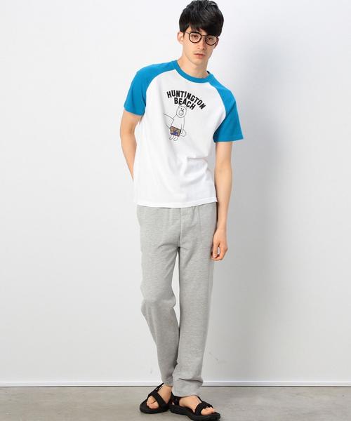 coen（コーエン）の「PARKIES(パーキーズ）ビーチTシャツ（Tシャツ/カットソー・メンズ・ネイビー/ライトブルー・LARGE/X-LARGE/SMALL/MEDIUM）」の14枚目の写真