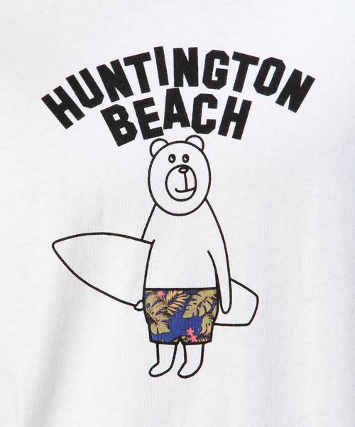 coen（コーエン）の「PARKIES(パーキーズ）ビーチTシャツ（Tシャツ/カットソー・メンズ・ネイビー/ライトブルー・LARGE/X-LARGE/SMALL/MEDIUM）」の8枚目の写真