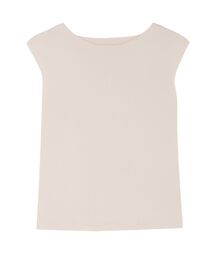 LAGUNAMOON | ミニマルボートネックニットプルオーバー(ニット/セーター)