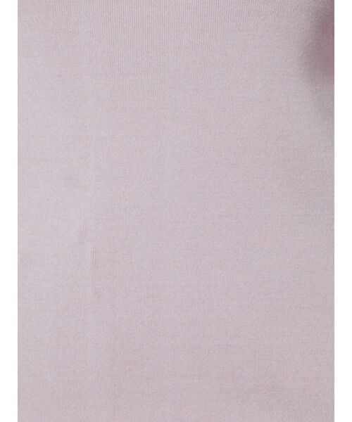 LAGUNAMOON（ラグナムーン）の「ミニマルボートネックニットプルオーバー（ニット/セーター・レディース・ブラック/アイボリー/ラベンダー・FREE）」の6枚目の写真