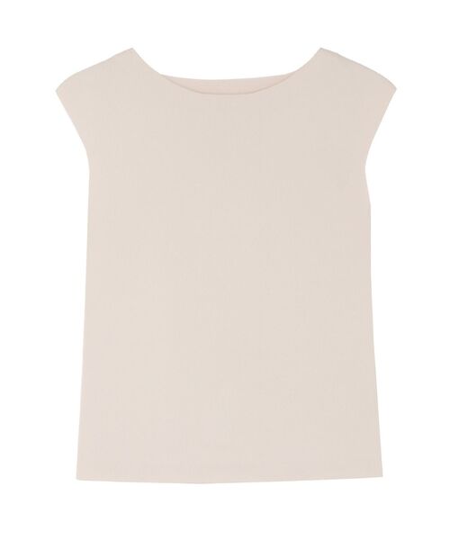 LAGUNAMOON（ラグナムーン）の「ミニマルボートネックニットプルオーバー（ニット/セーター・レディース・ブラック/アイボリー/ラベンダー・FREE）」の15枚目の写真