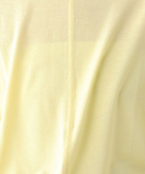 LEPSIM（レプシィム）の「シアーレイヤードカットソー　182200（Tシャツ/カットソー・レディース・ブラック/オフホワイト/イエロー・FREE）」の22枚目の写真