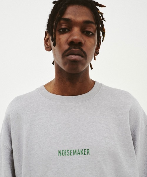 NOISE MAKER（ノイズメーカー）の「バックプリントビッグシルエットスウェット【グレー】（スウェット・メンズ・グレー・MEDIUM/LARGE/X-LARGE）」の8枚目の写真