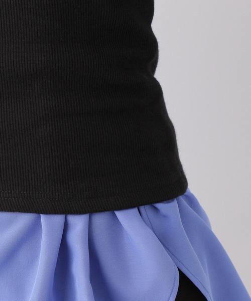 LEPSIM（レプシィム）の「カットビスチェ　187447（チューブトップ・レディース・ブラック/イエロー系その他・FREE）」の17枚目の写真