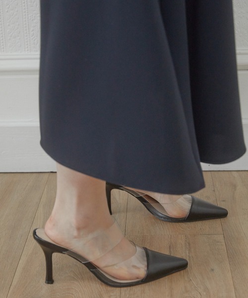 ACYM（アシーム）の「Clear color nudy パンプス（パンプス・レディース・ブラック/ホワイト・SMALL/MEDIUM/LARGE）」の9枚目の写真