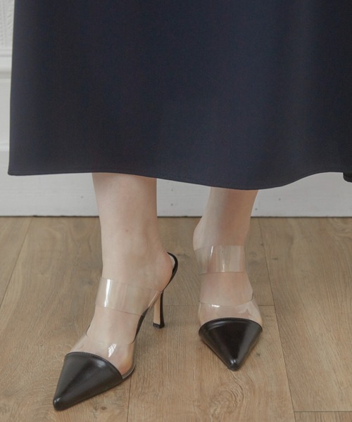 ACYM（アシーム）の「Clear color nudy パンプス（パンプス・レディース・ブラック/ホワイト・SMALL/MEDIUM/LARGE）」の17枚目の写真