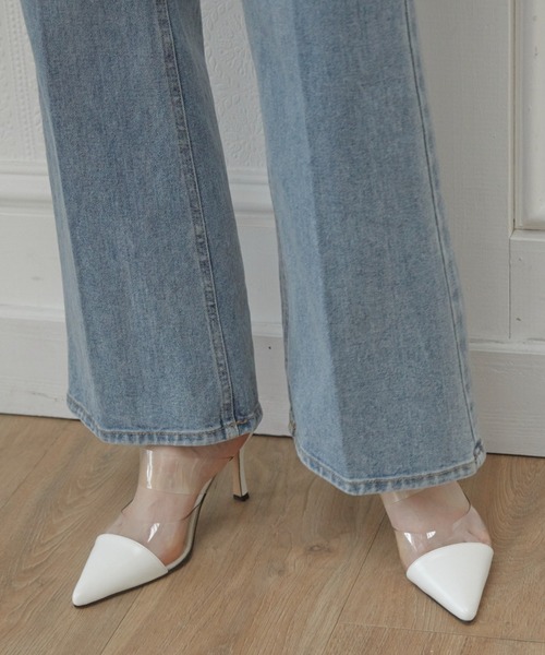 ACYM（アシーム）の「Clear color nudy パンプス（パンプス・レディース・ブラック/ホワイト・SMALL/MEDIUM/LARGE）」の4枚目の写真