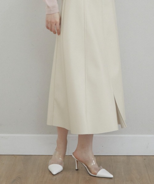 ACYM（アシーム）の「Clear color nudy パンプス（パンプス・レディース・ブラック/ホワイト・SMALL/MEDIUM/LARGE）」の7枚目の写真