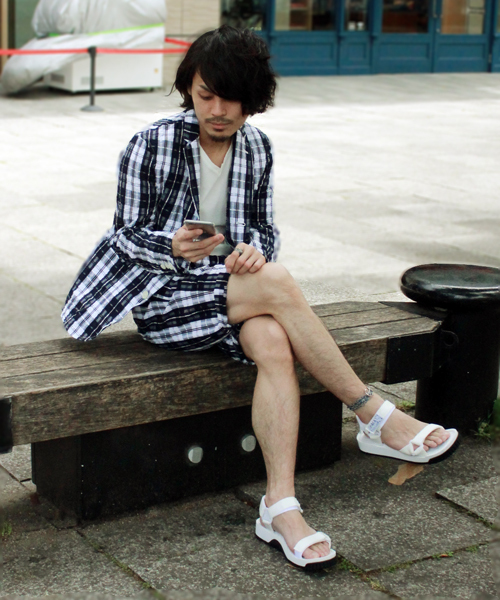 SHAKA(シャカ)の「SHAKA mono camper(サンダル・メンズ・ブラック/ホワイト・7/8/9)」の13枚目の写真