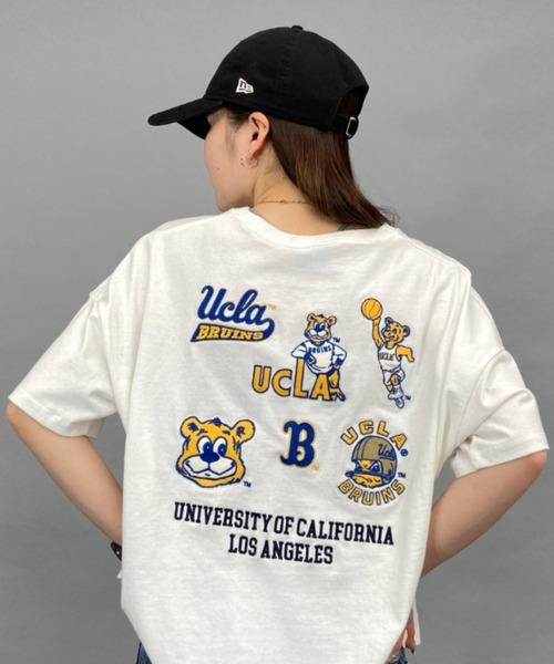 ANTIBAL（アンティバル）の「ANTIBAL/アンティバル Tシャツ 232AN2ST070（Tシャツ/カットソー・レディース・ベージュ/ネイビー/ホワイト・FREE）」の2枚目の写真