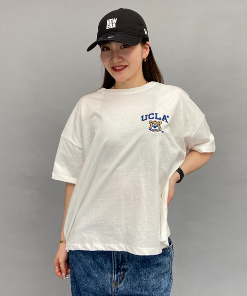 ANTIBAL（アンティバル）の「ANTIBAL/アンティバル Tシャツ 232AN2ST070（Tシャツ/カットソー・レディース・ベージュ/ネイビー/ホワイト・FREE）」の14枚目の写真