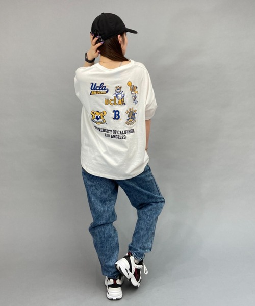 ANTIBAL（アンティバル）の「ANTIBAL/アンティバル Tシャツ 232AN2ST070（Tシャツ/カットソー・レディース・ベージュ/ネイビー/ホワイト・FREE）」の11枚目の写真