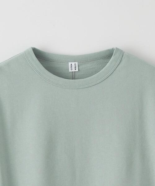 CITEN（シテン）の「＜CITEN＞ボックスシルエット ノースリーブトップ（Tシャツ/カットソー・レディース・ダークブラウン/ライトブルー/ブラック/ホワイト・FREE）」の18枚目の写真