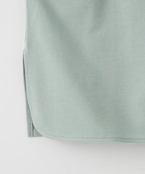 CITEN（シテン）の「＜CITEN＞ボックスシルエット ノースリーブトップ（Tシャツ/カットソー・レディース・ダークブラウン/ライトブルー/ブラック/ホワイト・FREE）」の5枚目の写真