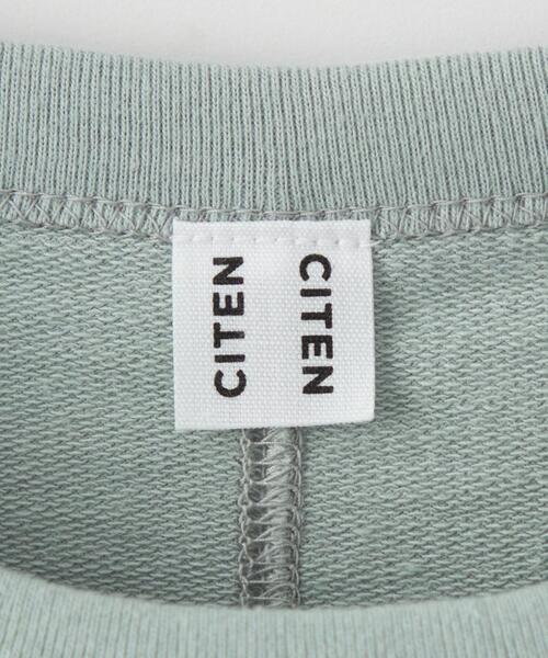 CITEN（シテン）の「＜CITEN＞ボックスシルエット ノースリーブトップ（Tシャツ/カットソー・レディース・ダークブラウン/ライトブルー/ブラック/ホワイト・FREE）」の7枚目の写真